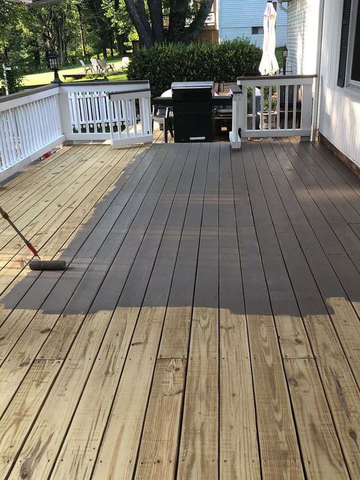 Deck Staining
